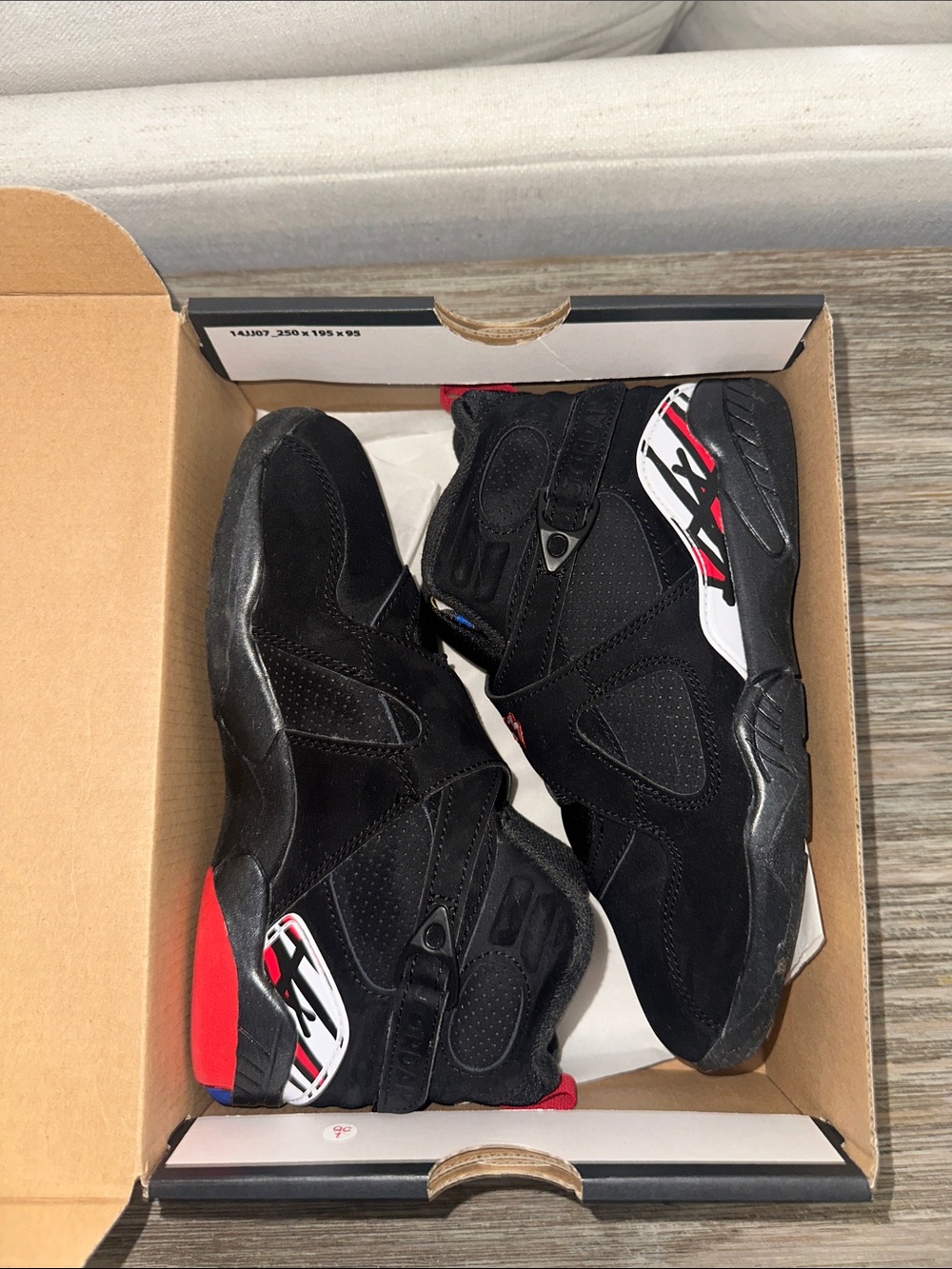 Jordan 8 Retro
Playoffs (2023) (PS) 2Y worn once